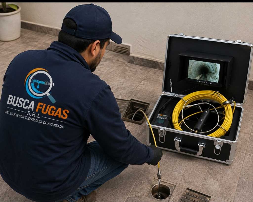 Video inspección de cañerías con equipo profesional